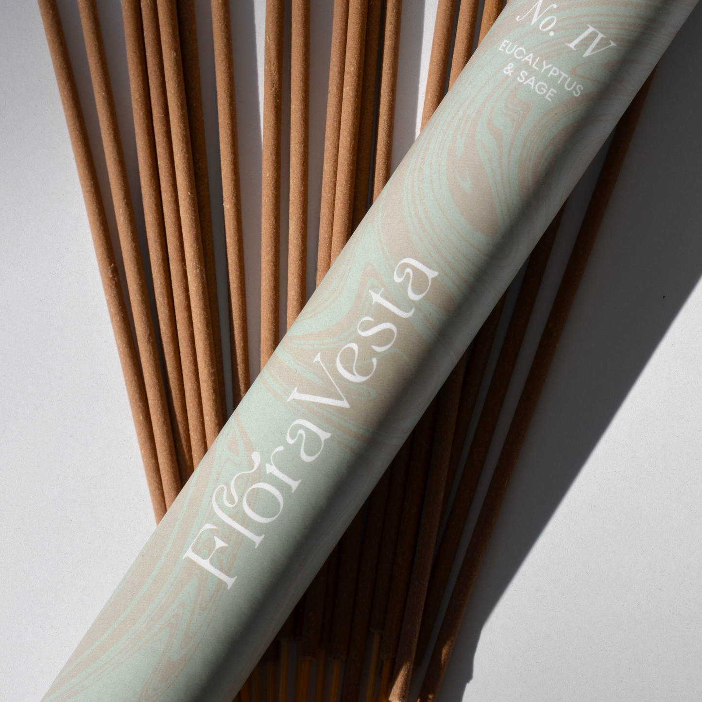 Eucalyptus & Sage Essential Oil Incense / All Natural