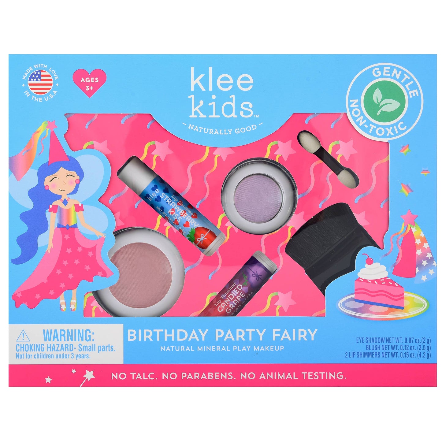 Butterfly Fairy - Klee Kids Natural Play Makeup 4-PC Kit