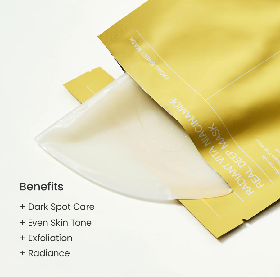 BIODANCE Radiant Vita Niacinamide Real Deep Mask
