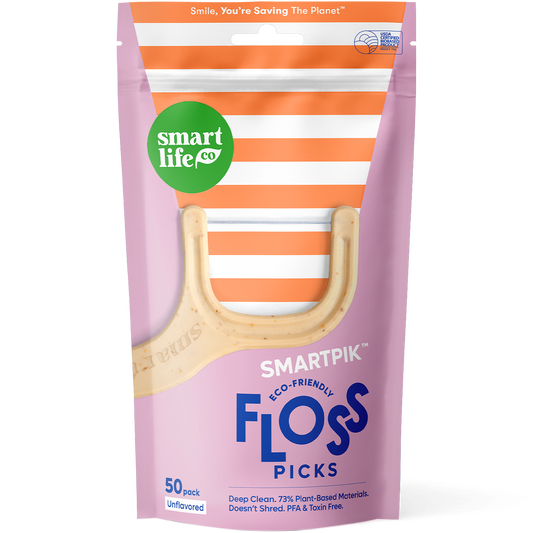 Eco-Friendly Floss Picks | Unflavored | PFA Free