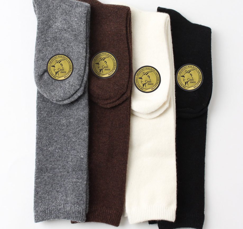 Womens  Cashmere Wool Knee Socks