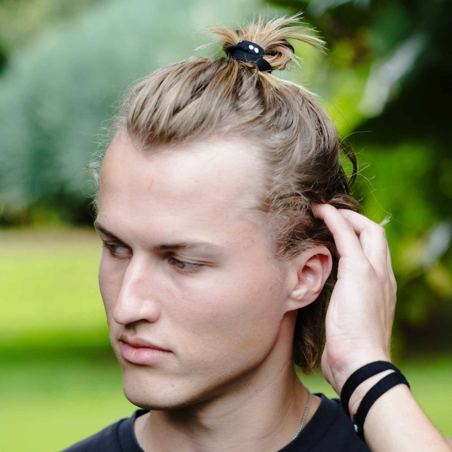 Plastic-Free Hair Ties - Best-Selling Black Organic Elastics