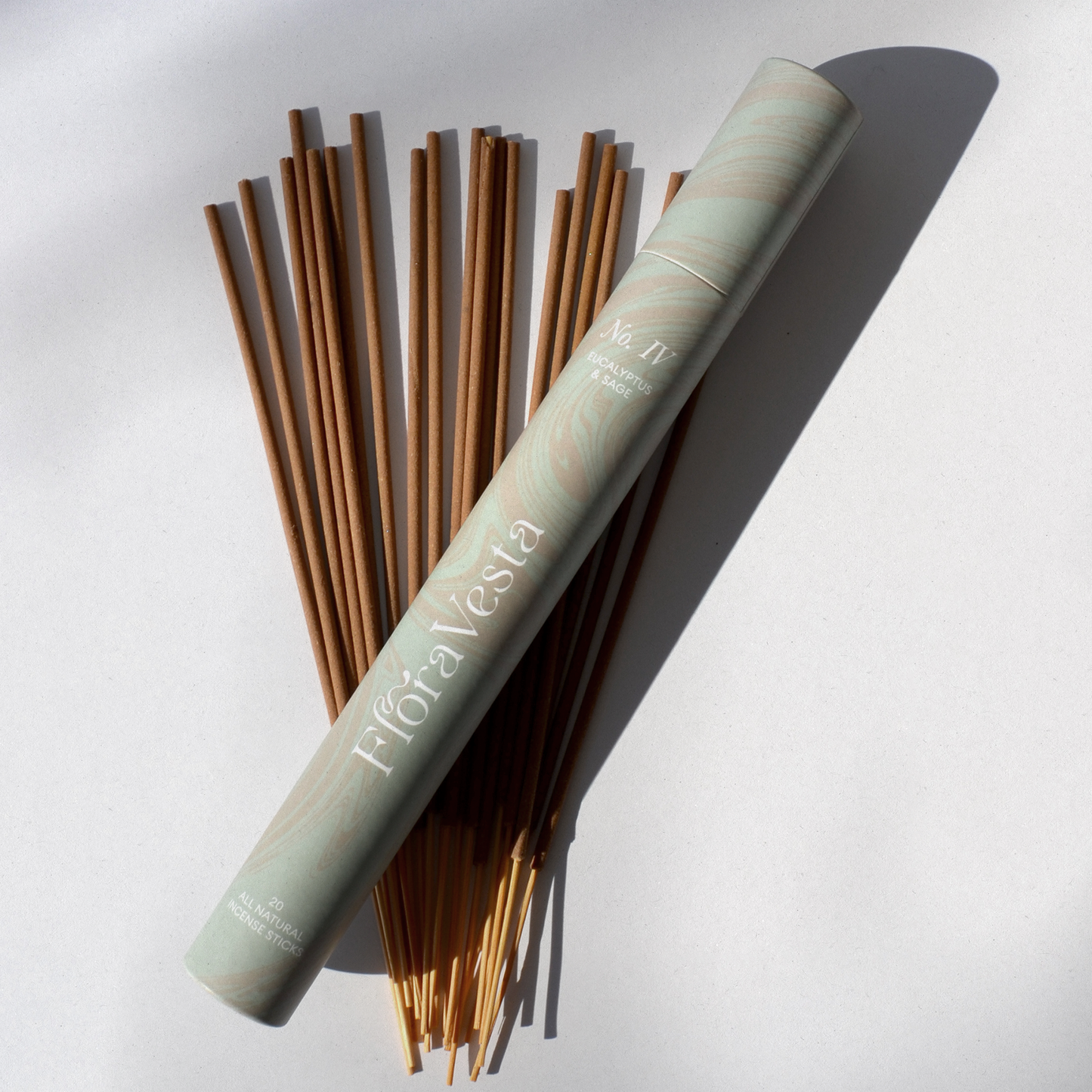 Eucalyptus & Sage Essential Oil Incense / All Natural