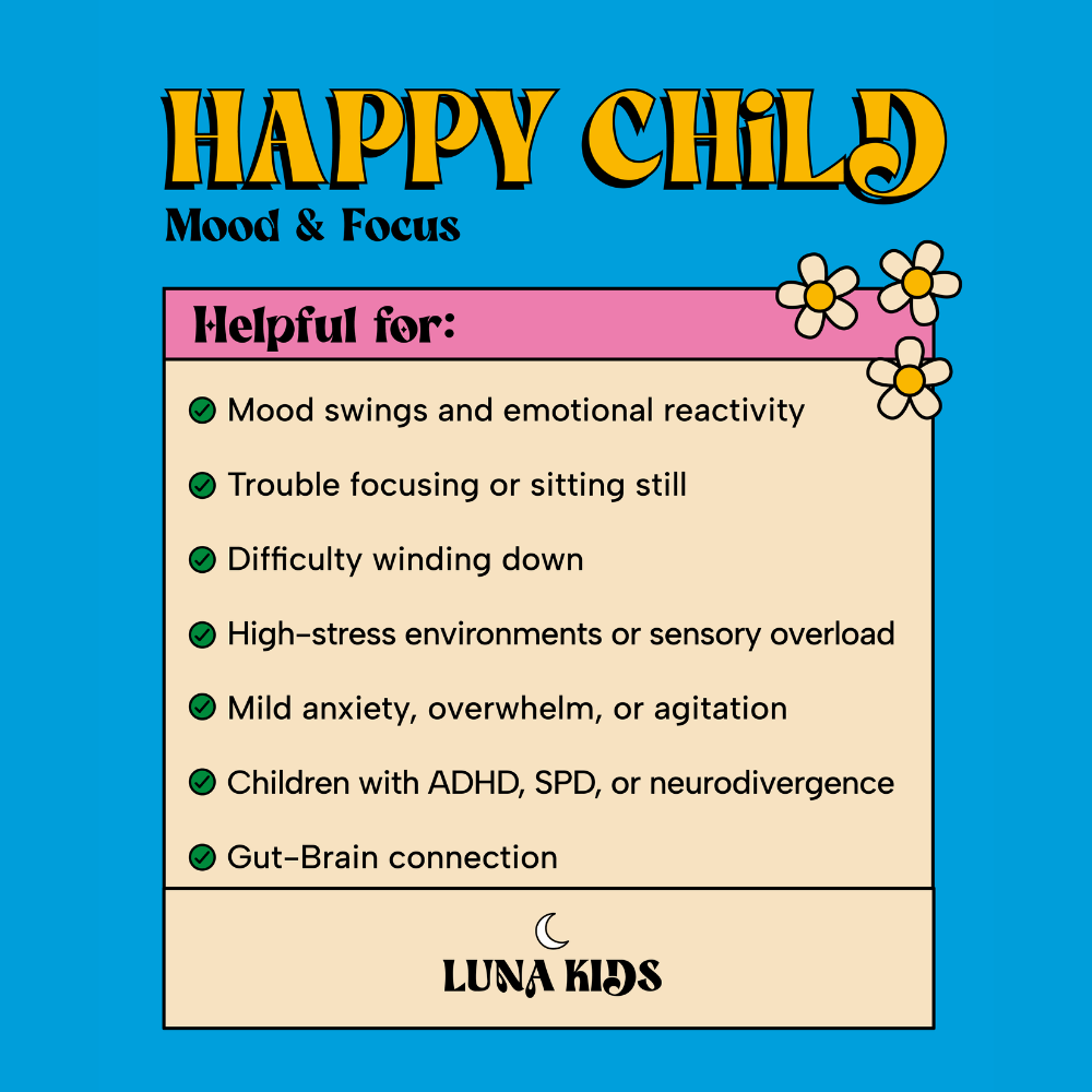 Happy Child: Mood & Brain Gummy - Piña Colada Flavor