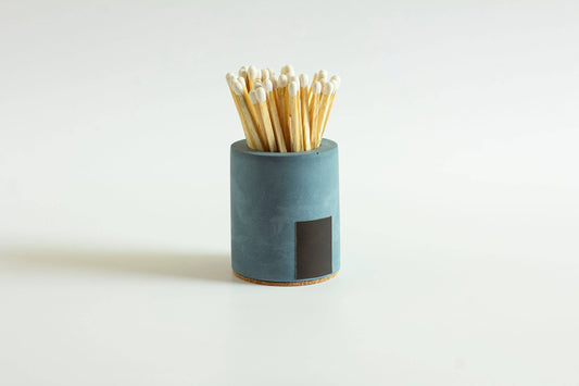 Cylinder Candle Match Holder