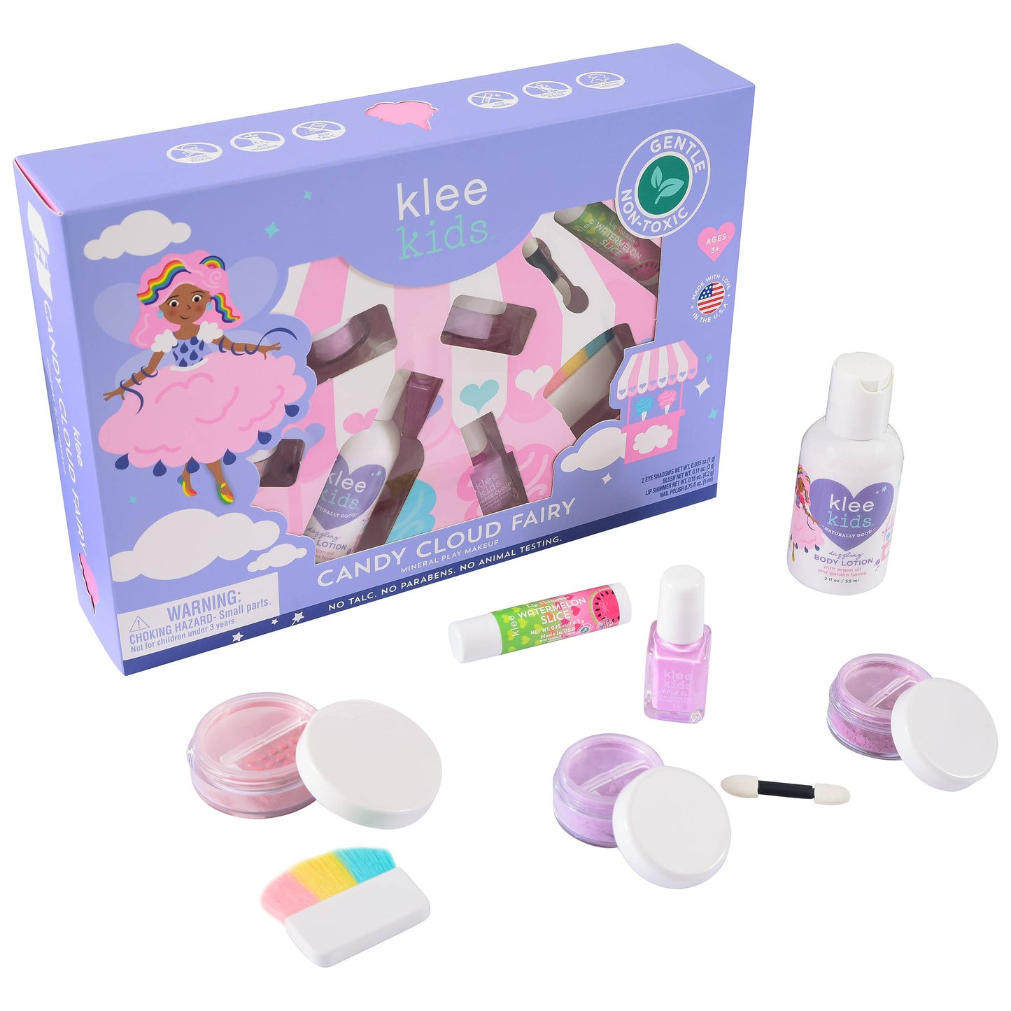 Candy Cloud Fairy - Klee Kids Deluxe Play Makeup Kit