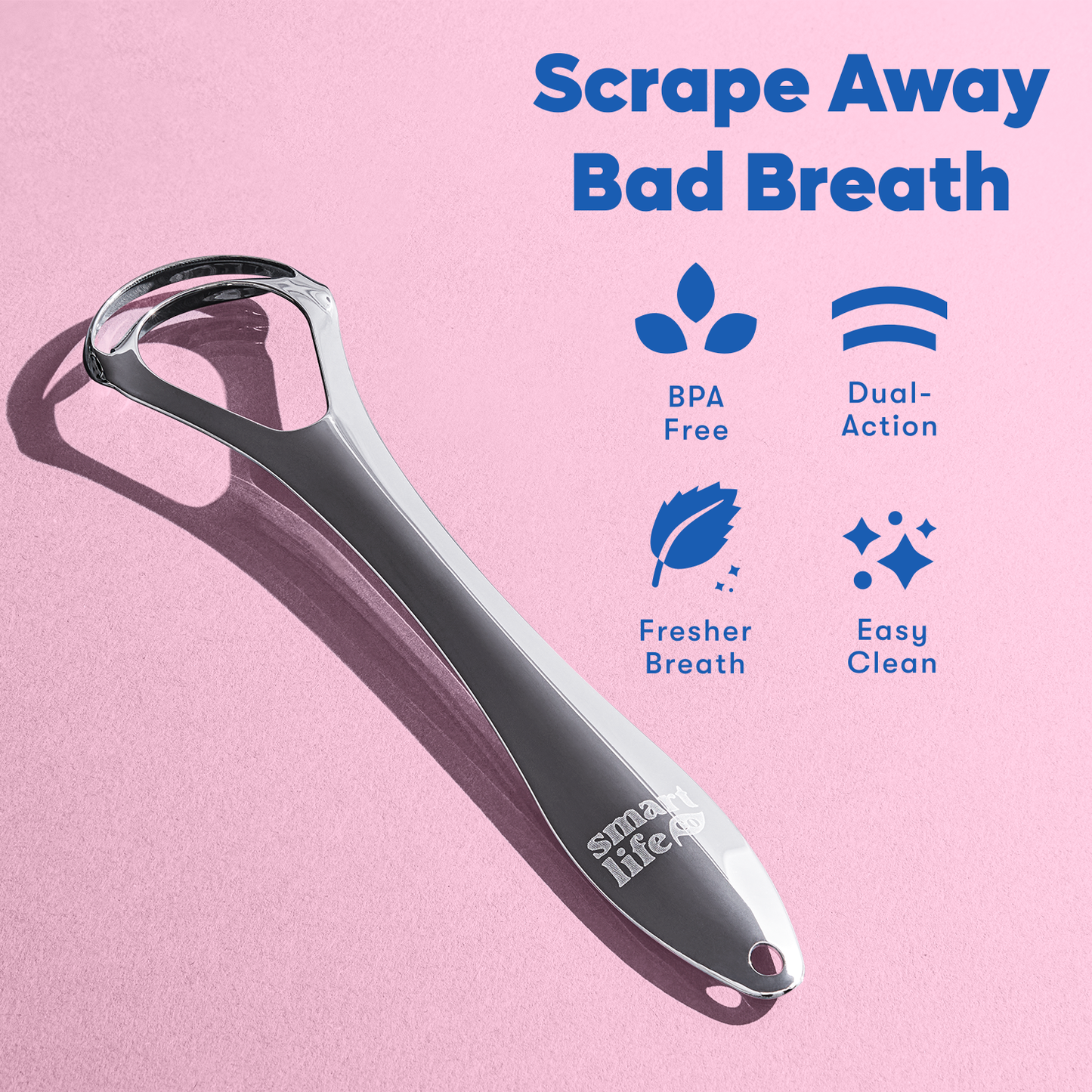 Stainless Steel Tongue Scrapers
