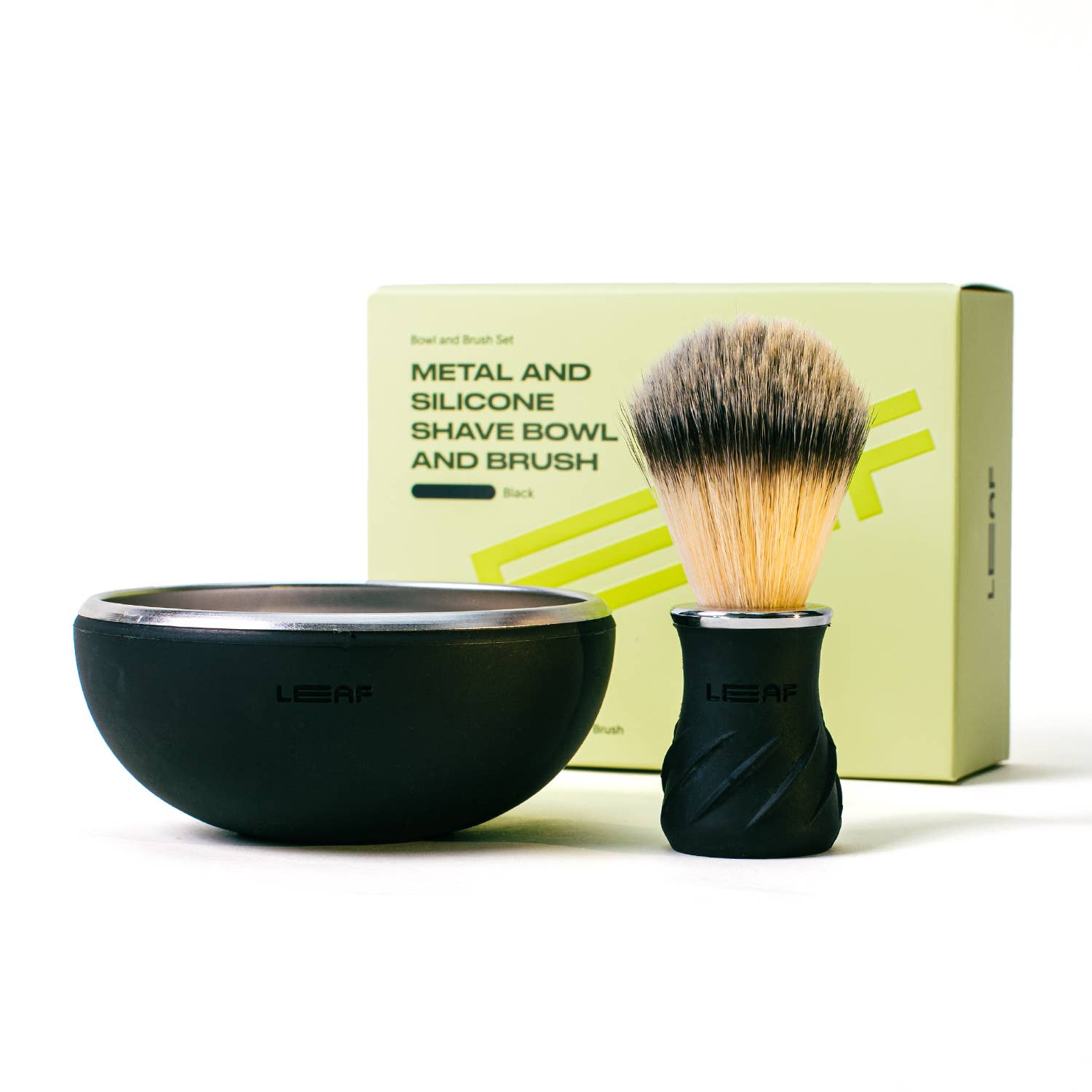 Leaf Shave Shave Bowl and Brush - Thumbnail 5