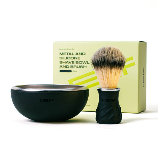 Shave Bowl & Brush Set