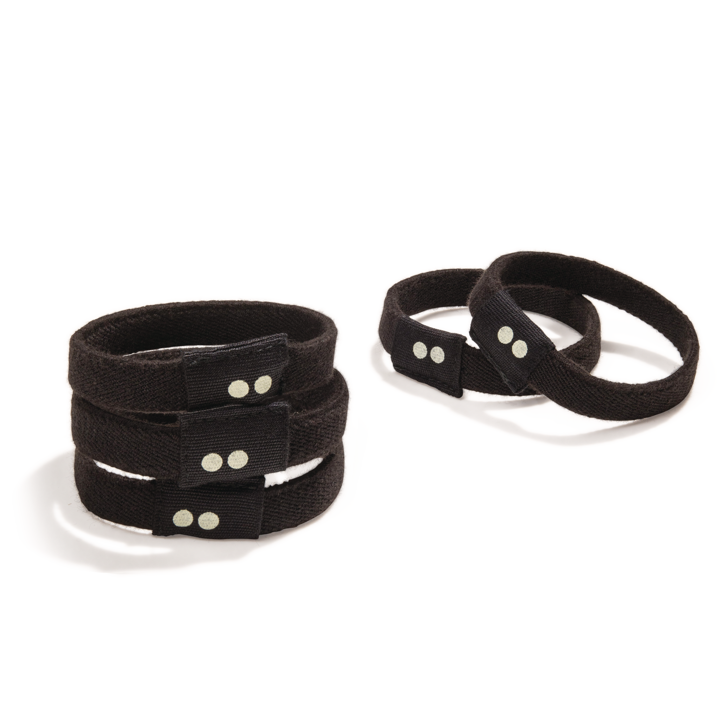 Plastic-Free Hair Ties - Best-Selling Black Organic Elastics