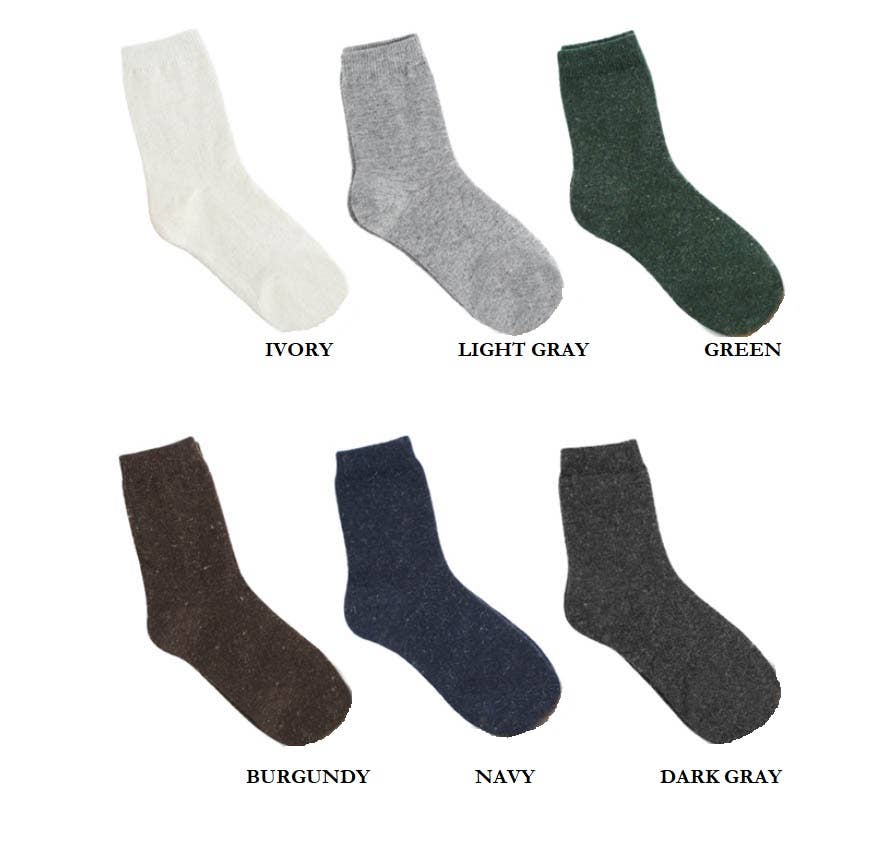 Wool Socks For Men Cozy Wool Angora