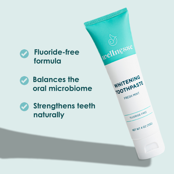 Whitening Toothpaste Intro Pack - Fluoride-Free, Fresh Mint