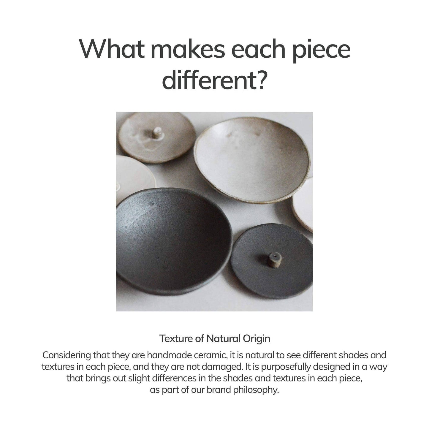 Light Gray Ceramic Smudging Bowl