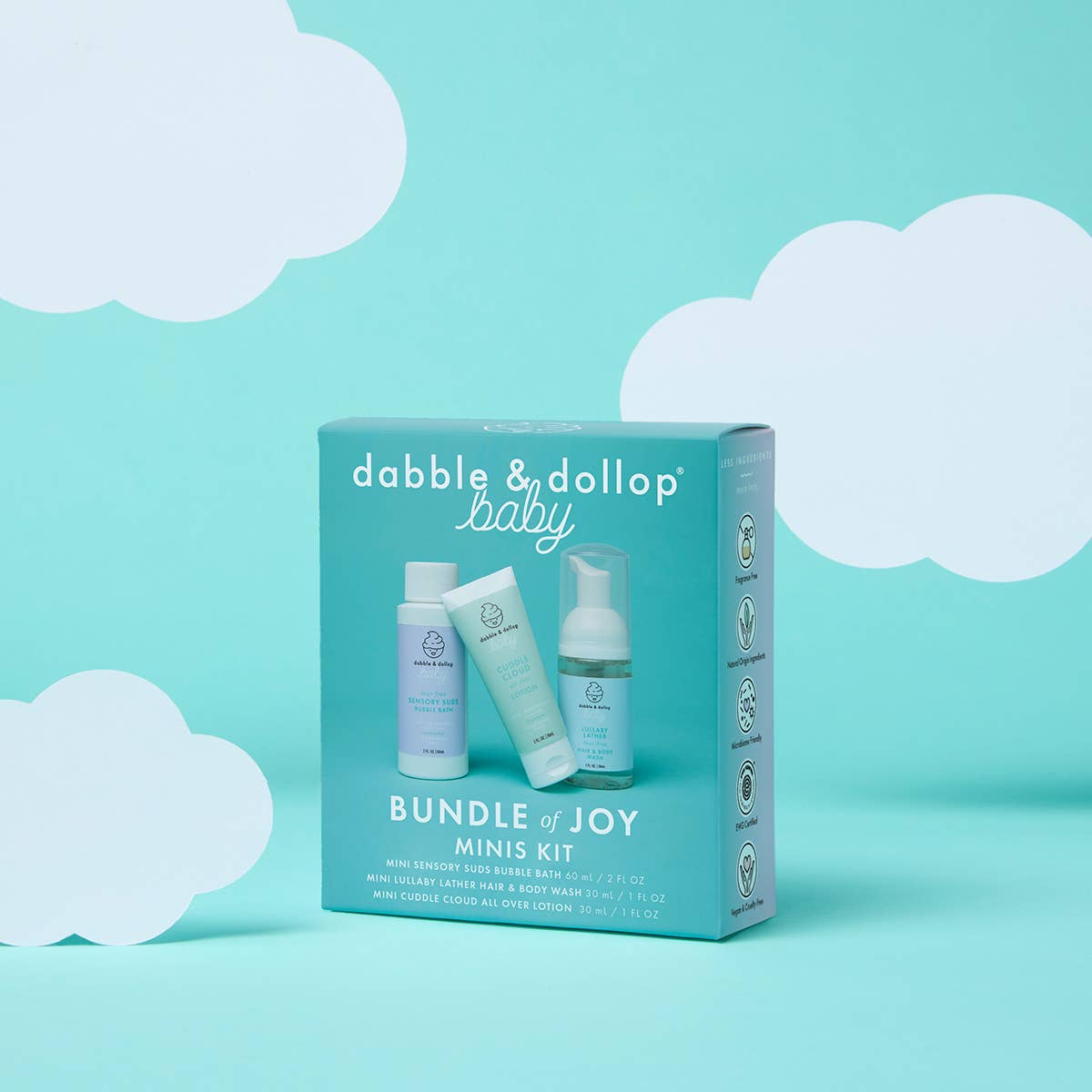 Bundle of Joy Mini Kit - EWG & Fragrance Free