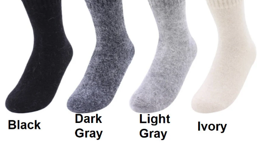Wool Socks For Women Cozy Wool Angora Socks  Winter Warm