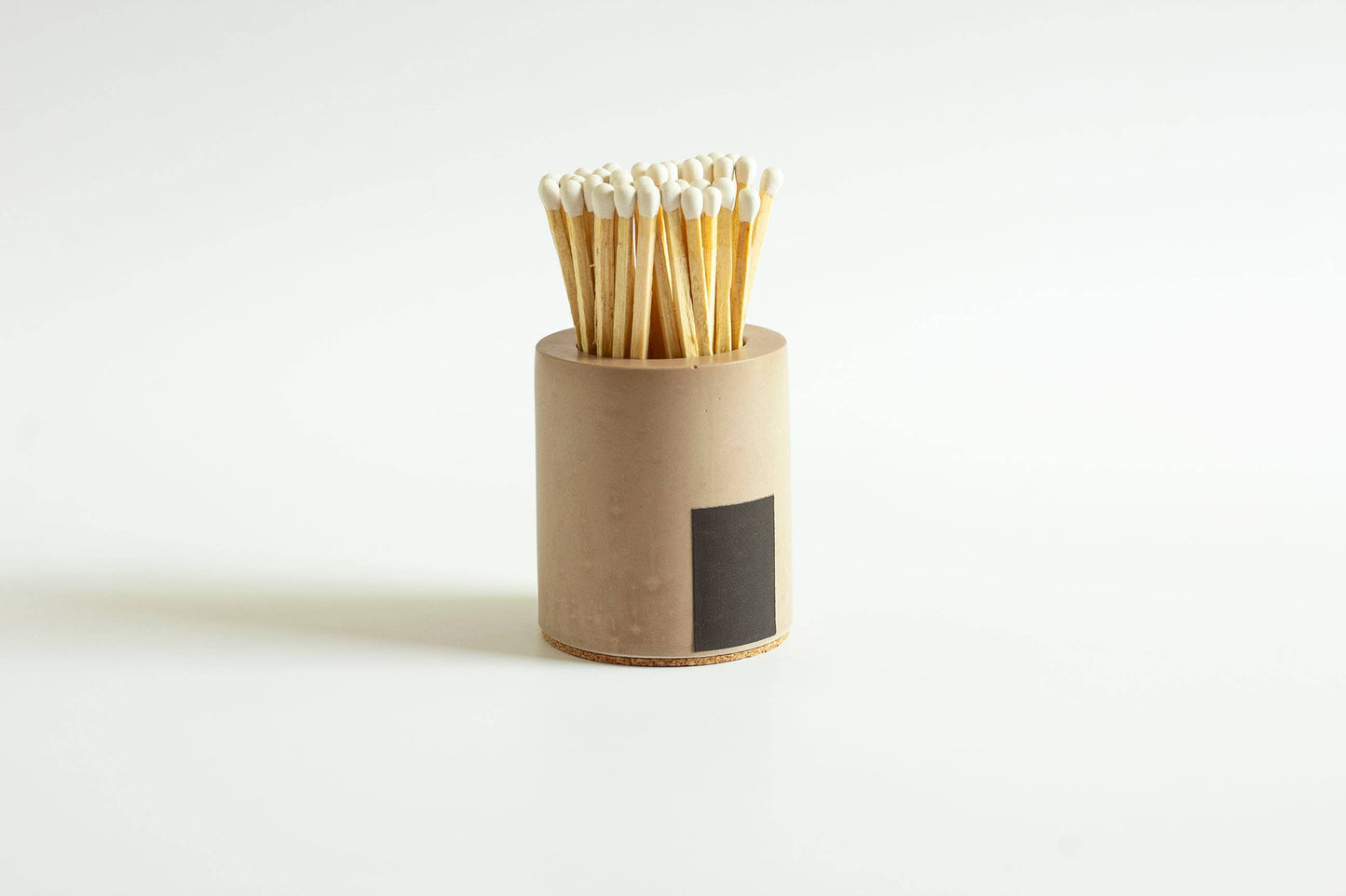 Cylinder Candle Match Holder