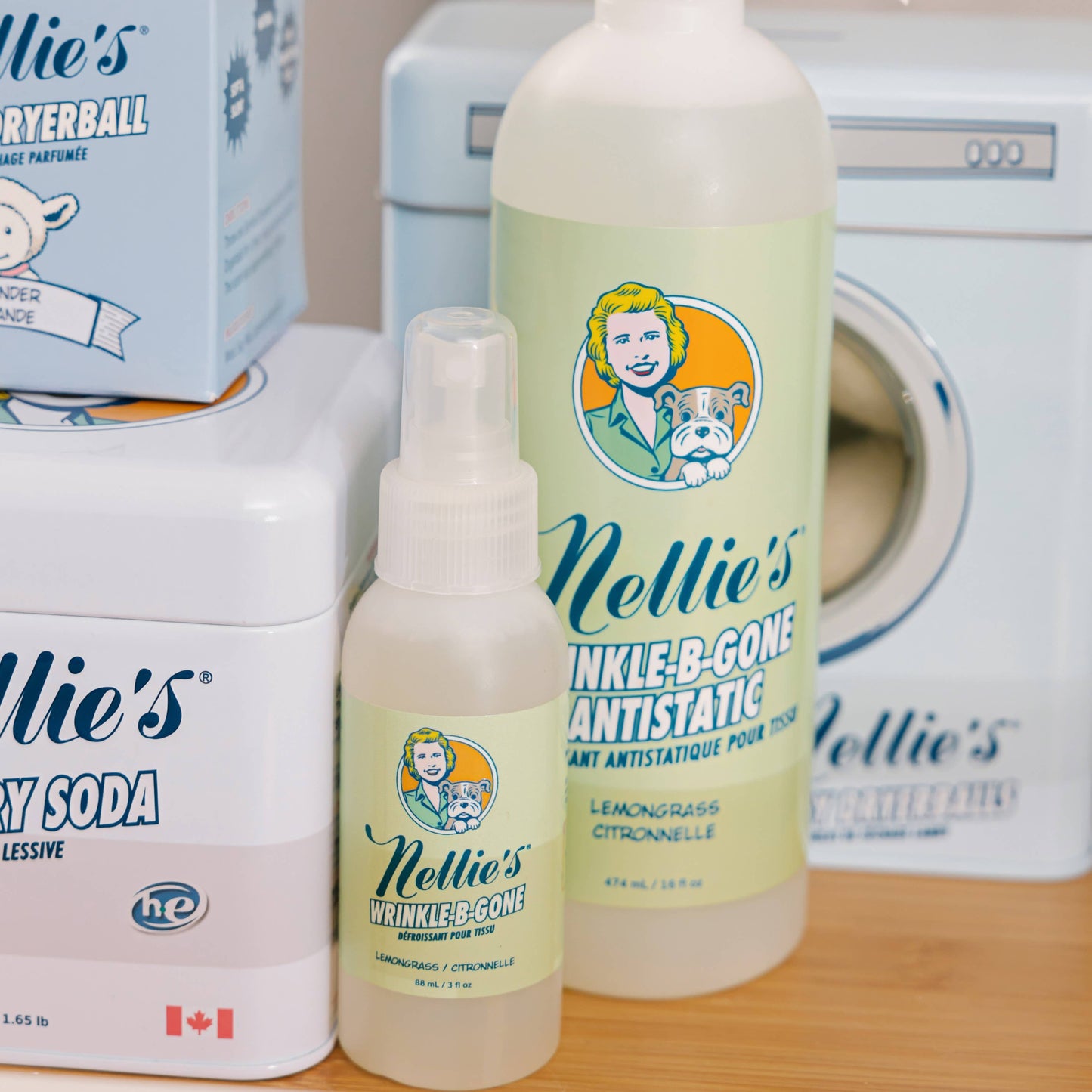 Wrinkle-B-Gone Travel Size (Fabric Wrinkle Remover Spray)