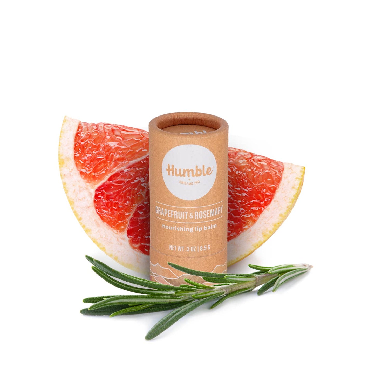 Grapefruit & Rosemary Plastic-free Lip Balm