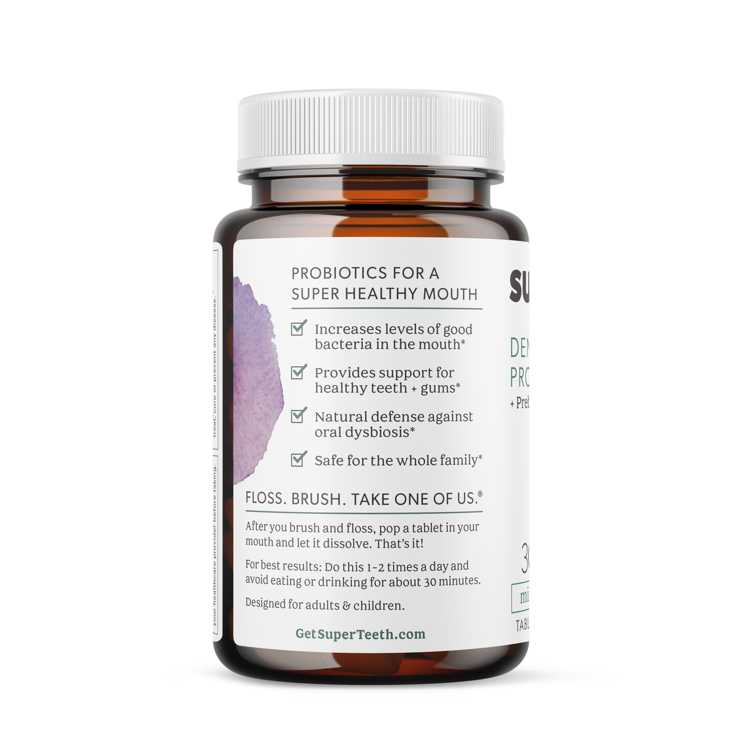 SuperTeeth Dental Probiotic 30 Count