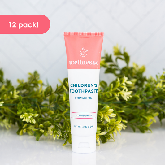 Kids Strawberry Toothpaste Intro Pack - Fluoride-Free