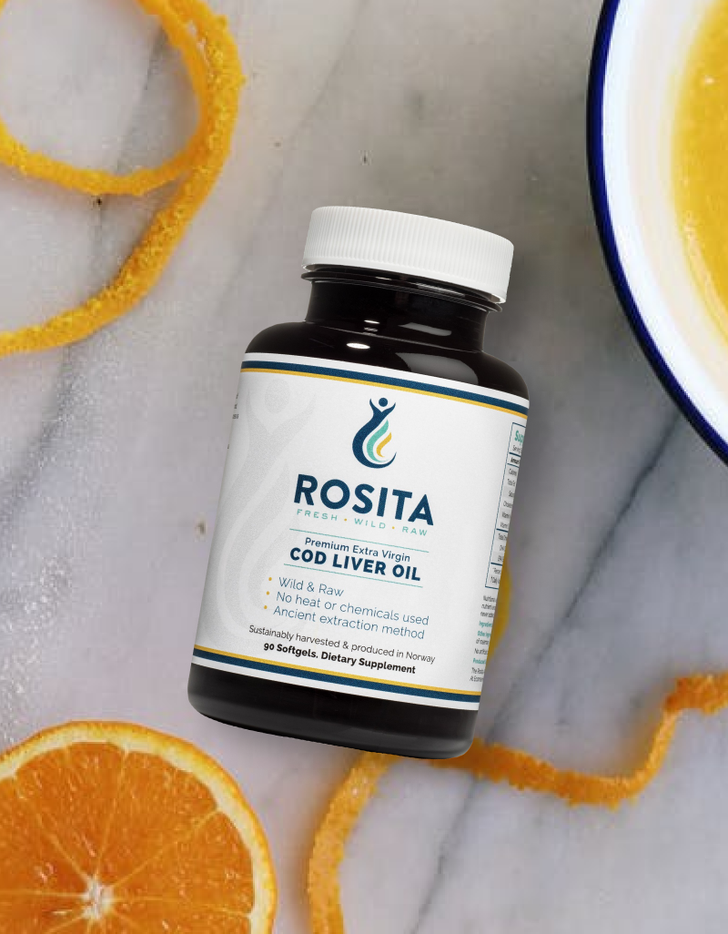 Rosita Extra Virgin Cod Liver Oil Softgels