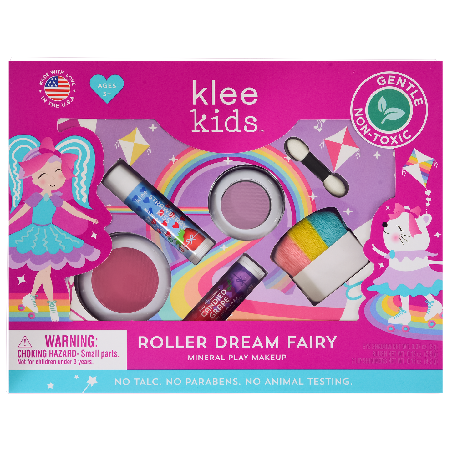 Butterfly Fairy - Klee Kids Natural Play Makeup 4-PC Kit