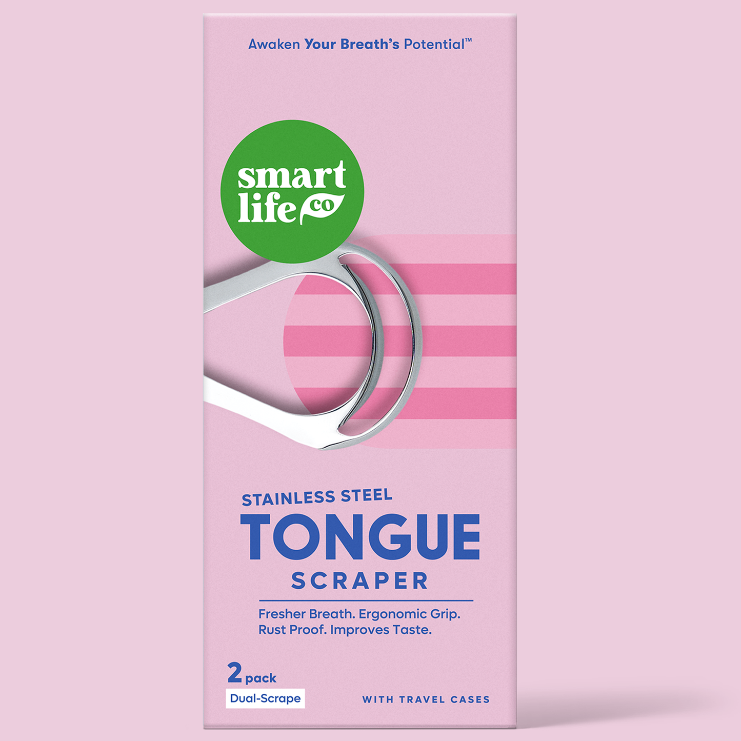 Stainless Steel Tongue Scrapers