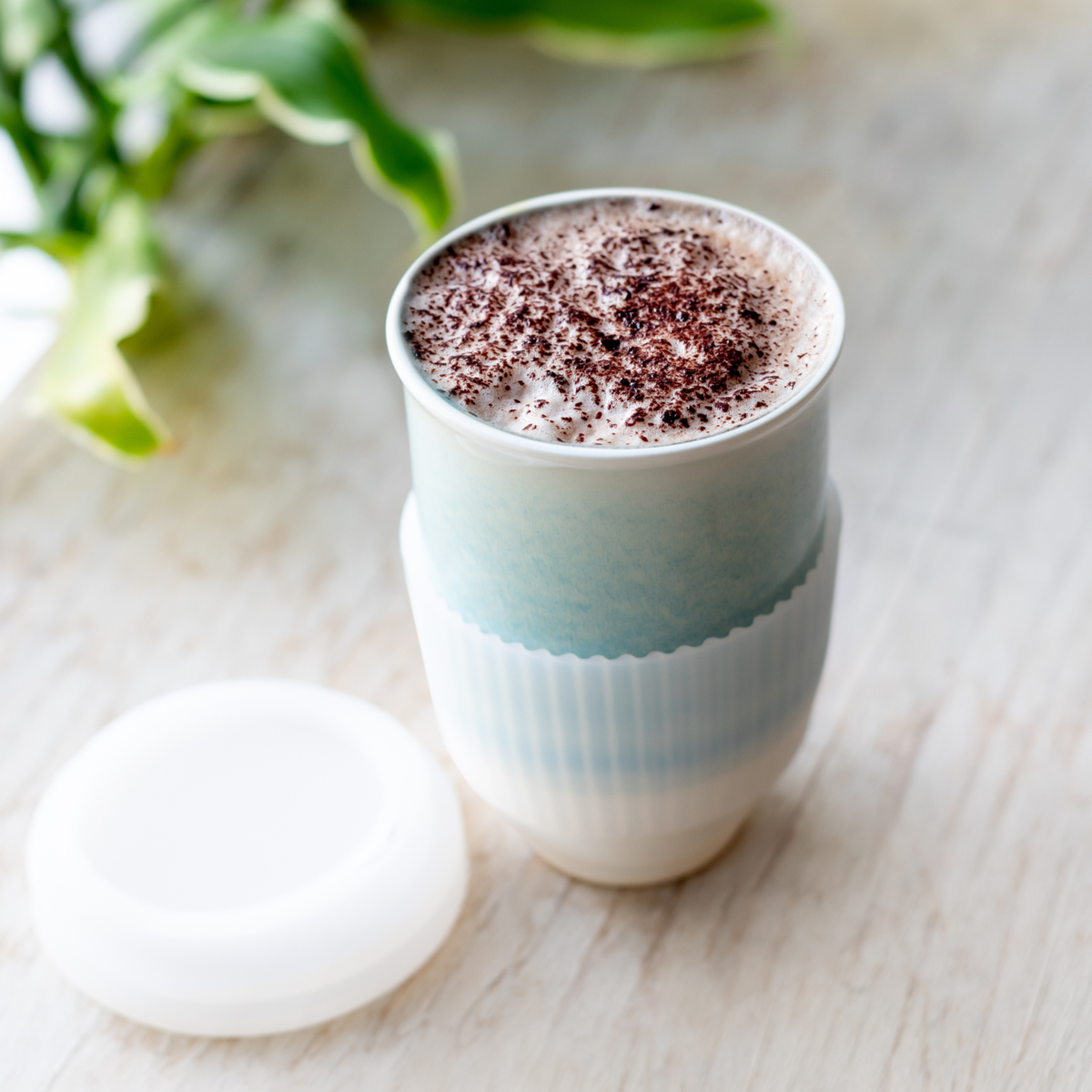Lagoon Ceramic Coffee Cup – 12oz  Sustainable Coffee Cup