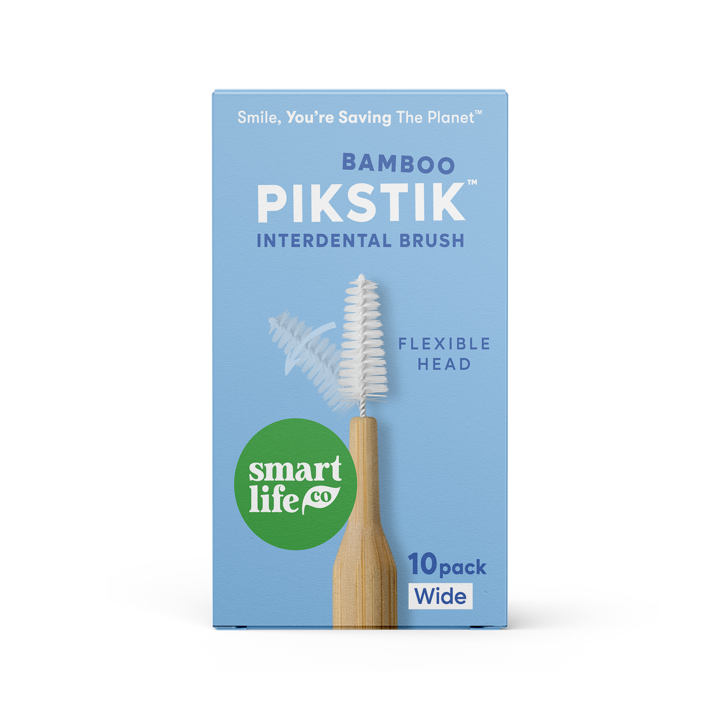 PikStik - Bamboo Interdental Brush - Pack of 10