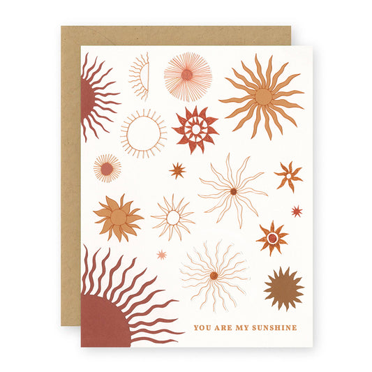 You are My Sunshine Greeting Card