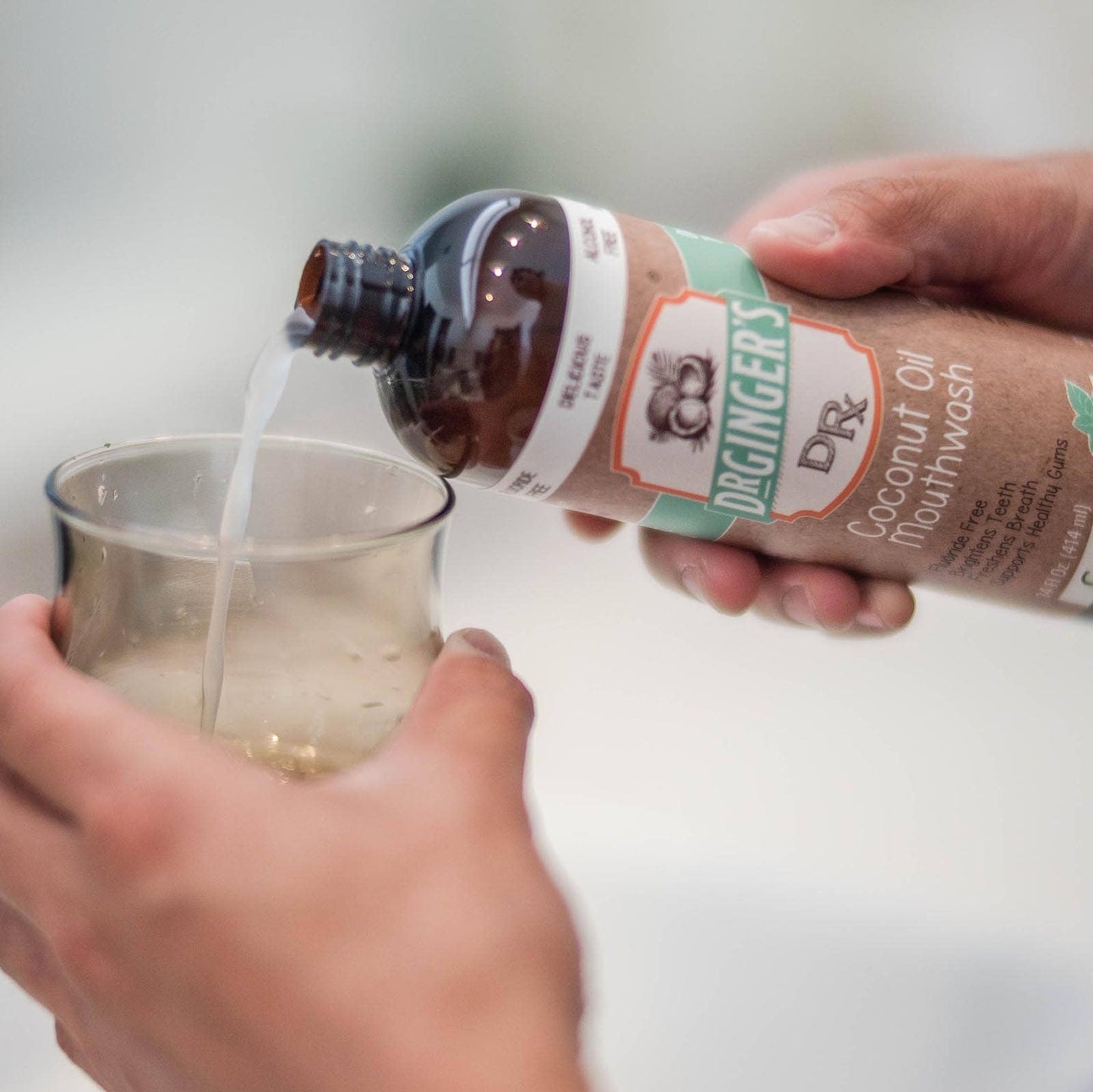 Dr Ginger's Coconut Oil Mouthwash