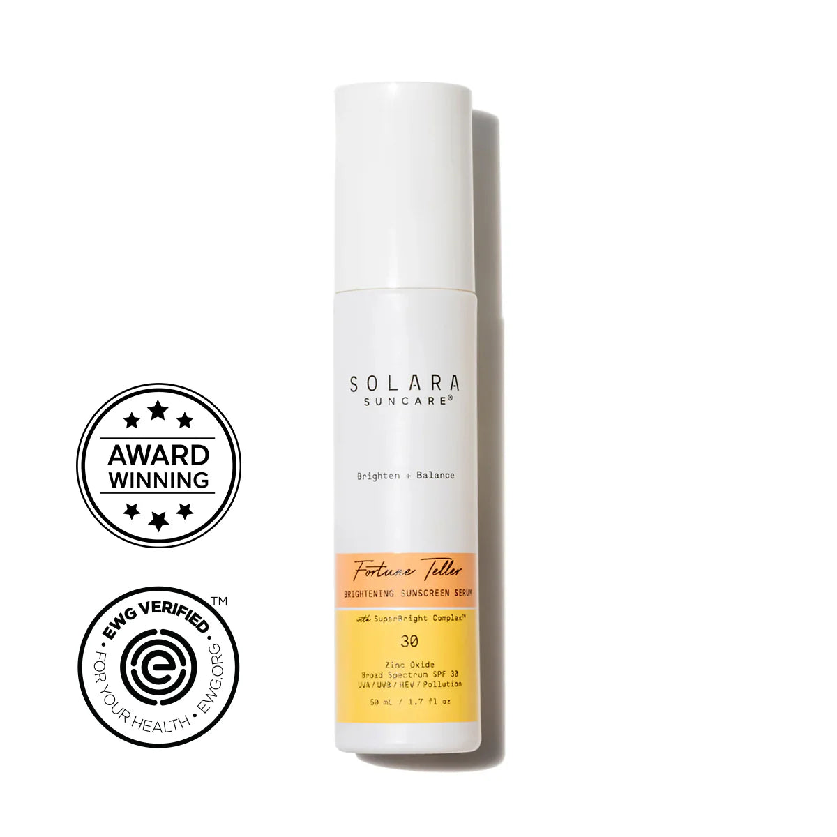 Solara Suncare Fortune Teller Brightening Sunscreen Serum SPF 30