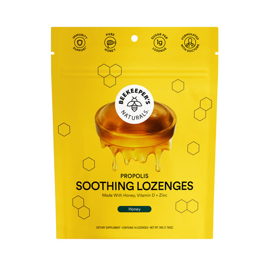 Beekeeper's Naturals Soothing Lozenges Honey
