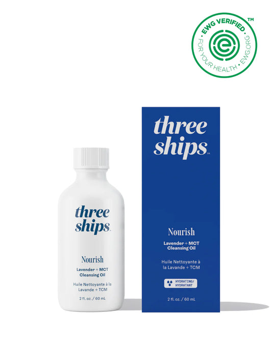 Three Ships Nourish Lavender + MCT Cleansing Oil