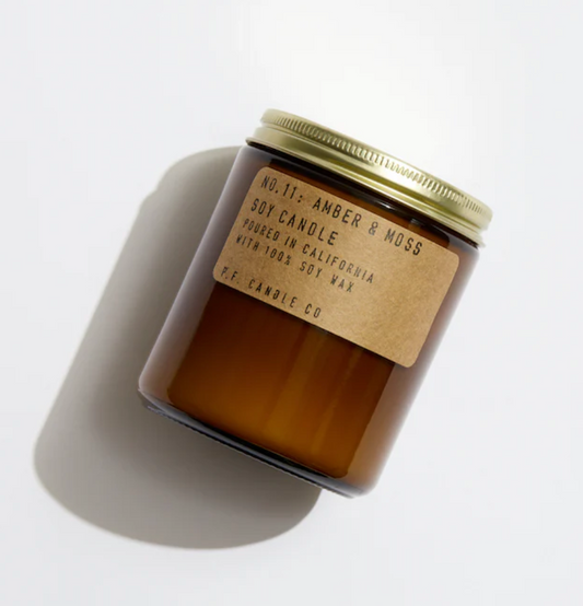 P.F. Candle Co Amber & Moss Soy Candle