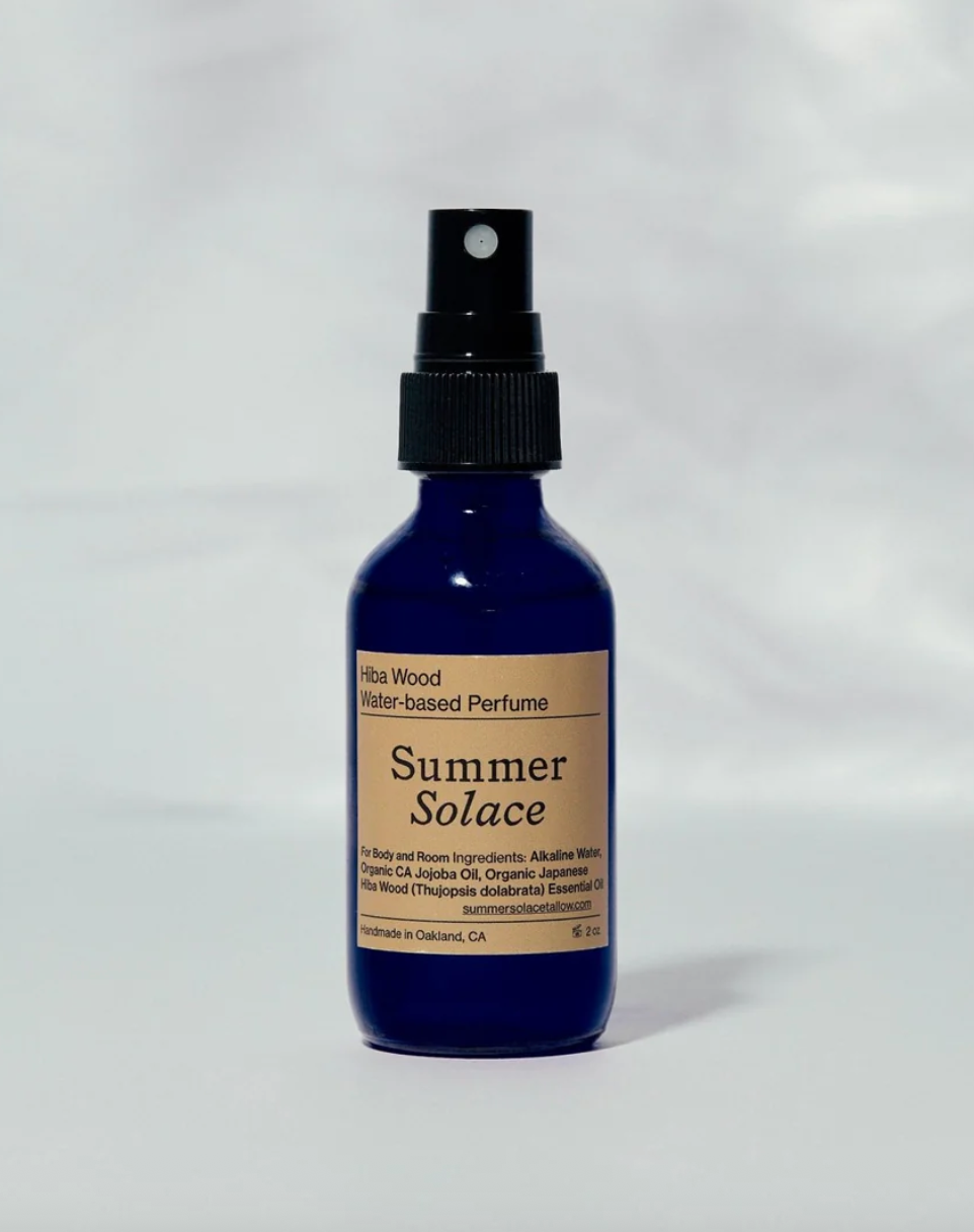 Summer Solace Hiba Wood Water Based Perfume
