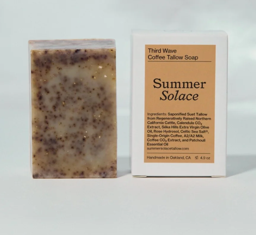 Summer Solace Third Wave Coffee Tallow Soap