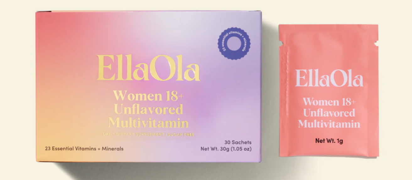 EllaOla Womens’ Multivitamin Unflavored