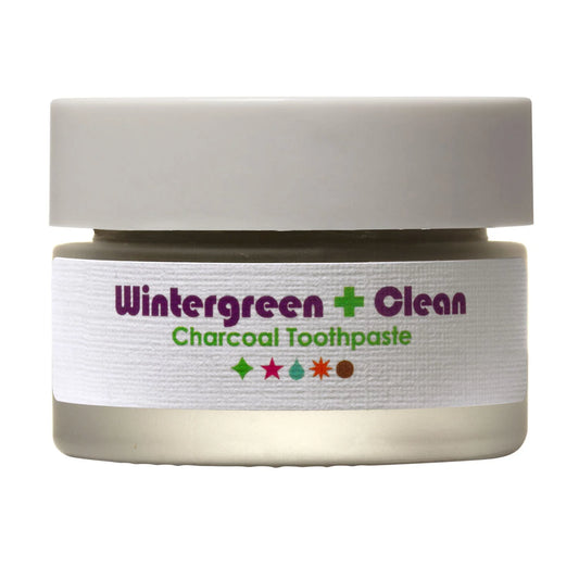 Living Libations Wintergreen + Clean Charcoal Toothpaste