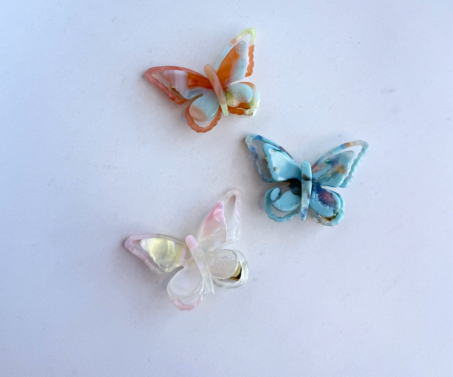 Butterfly Barrette Hair Clip