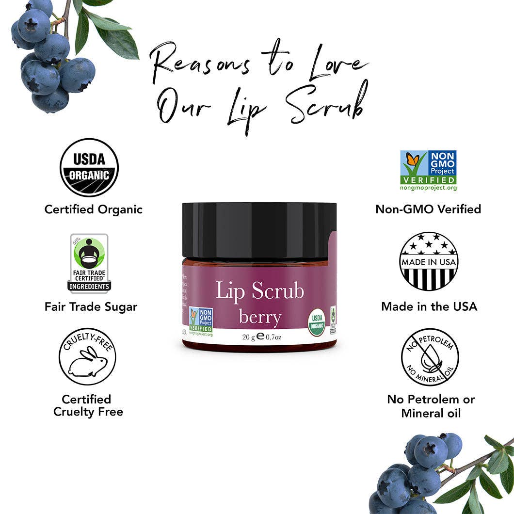 Organic Sugar Lip Scrub 0.7oz