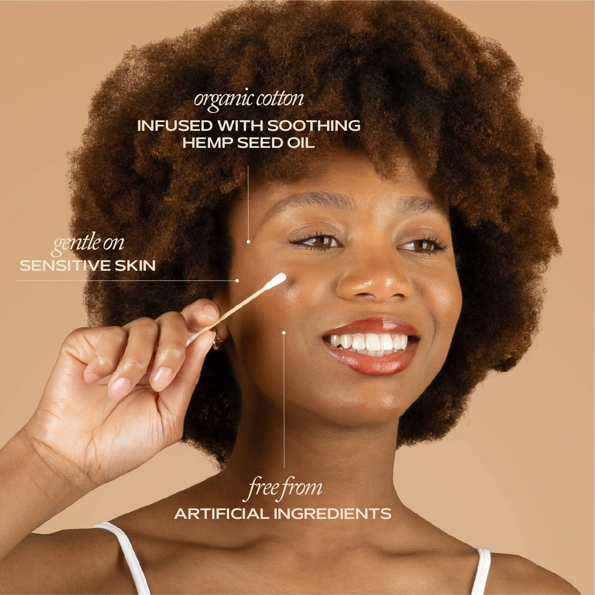 Hemp & Cotton Swabs