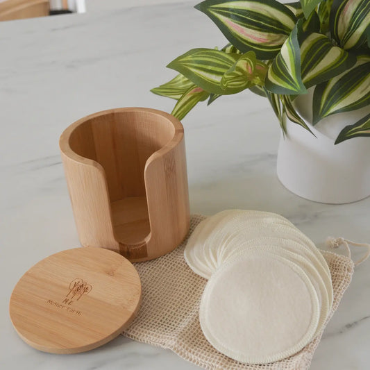 Me Mother Earth Hemp Cotton Round Set w/ Bamboo Box