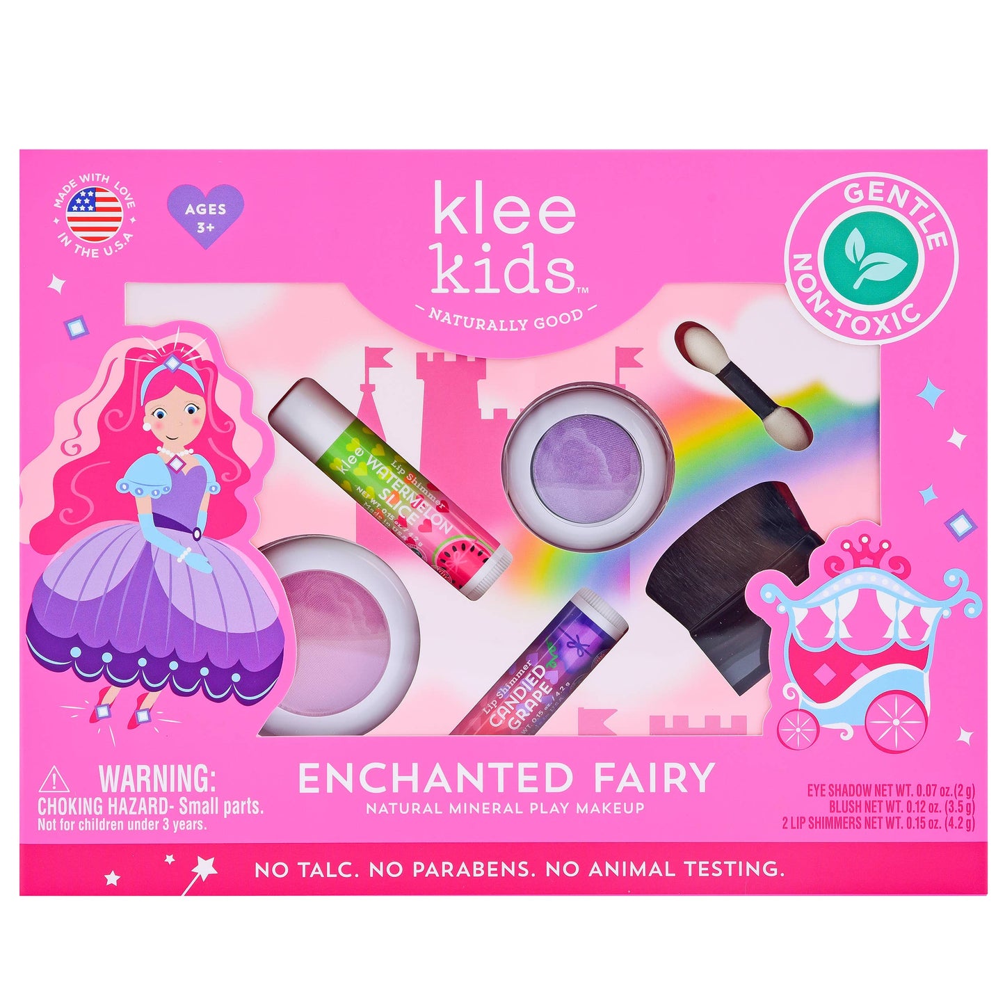 Birthday Party Fairy - Klee Kids Play Makeup 4-PC Kit