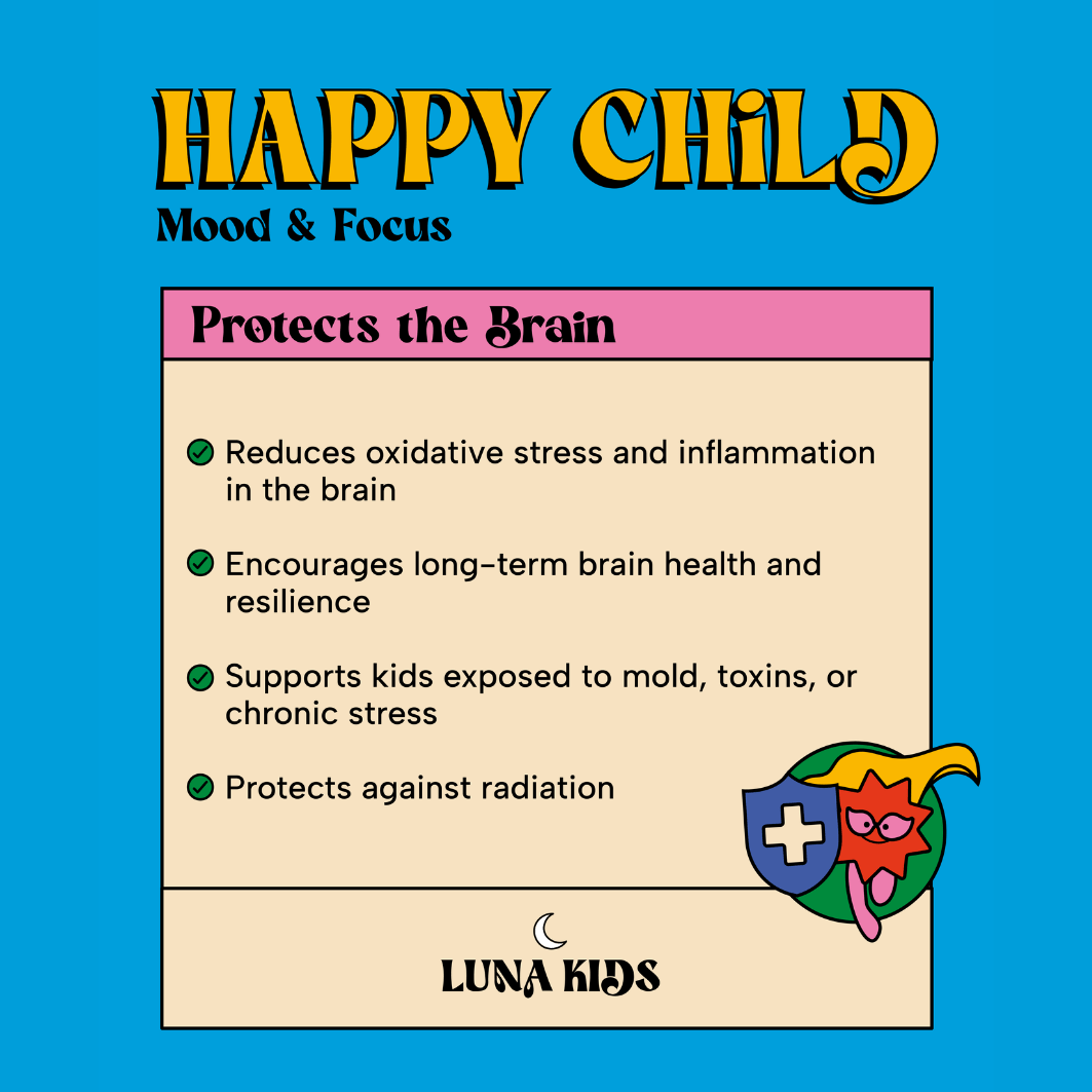 Happy Child: Mood & Brain Gummy - Piña Colada Flavor