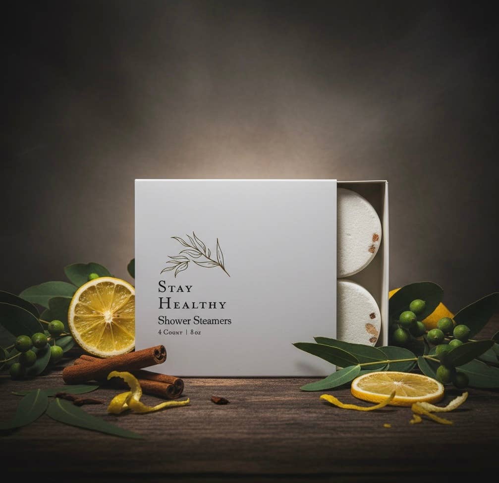 Stay Healthy- Immunity Blend l Shower Steamer Gift Set   