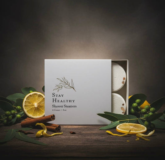 Stay Healthy- Immunity Blend l Shower Steamer Gift Set   