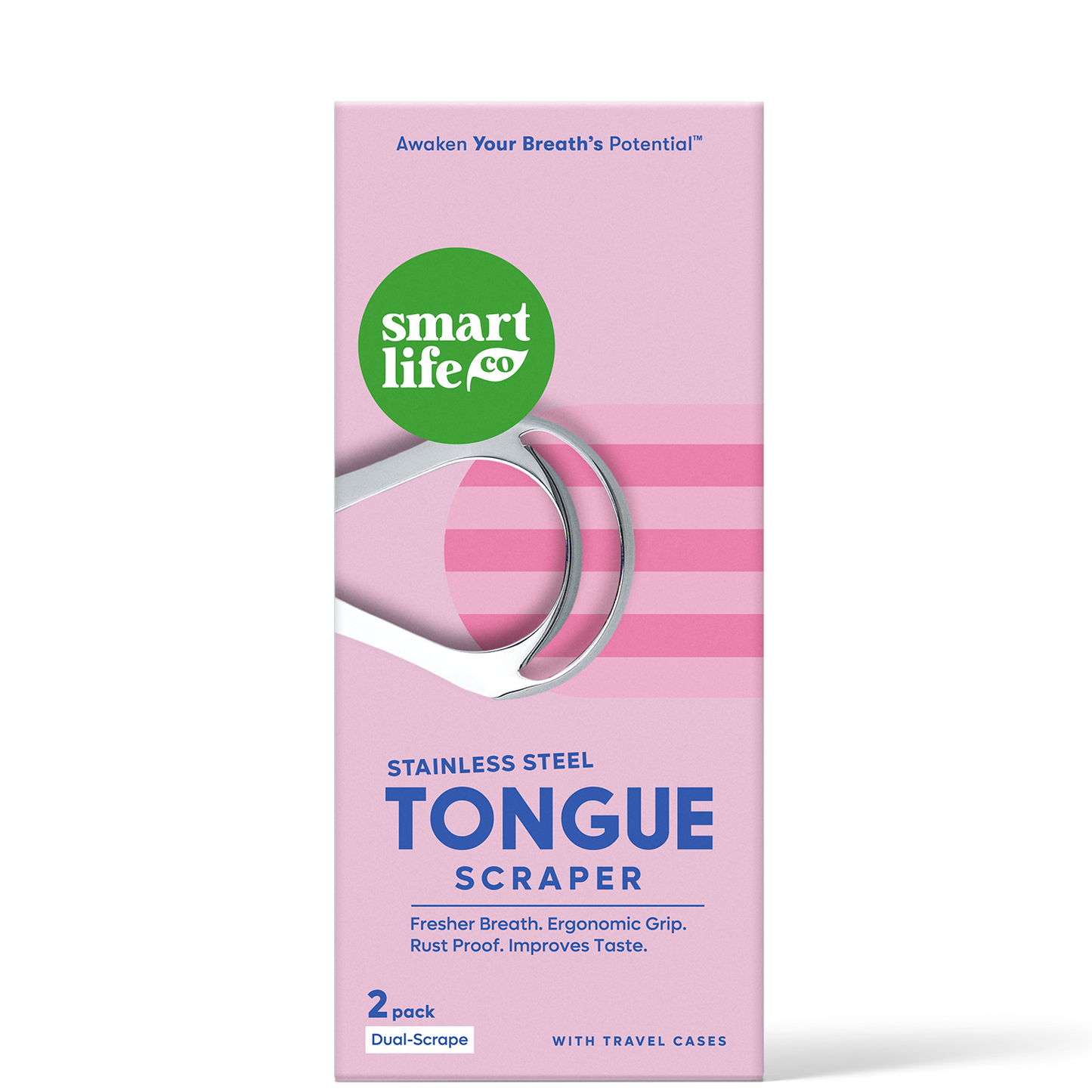 Stainless Steel Tongue Scrapers