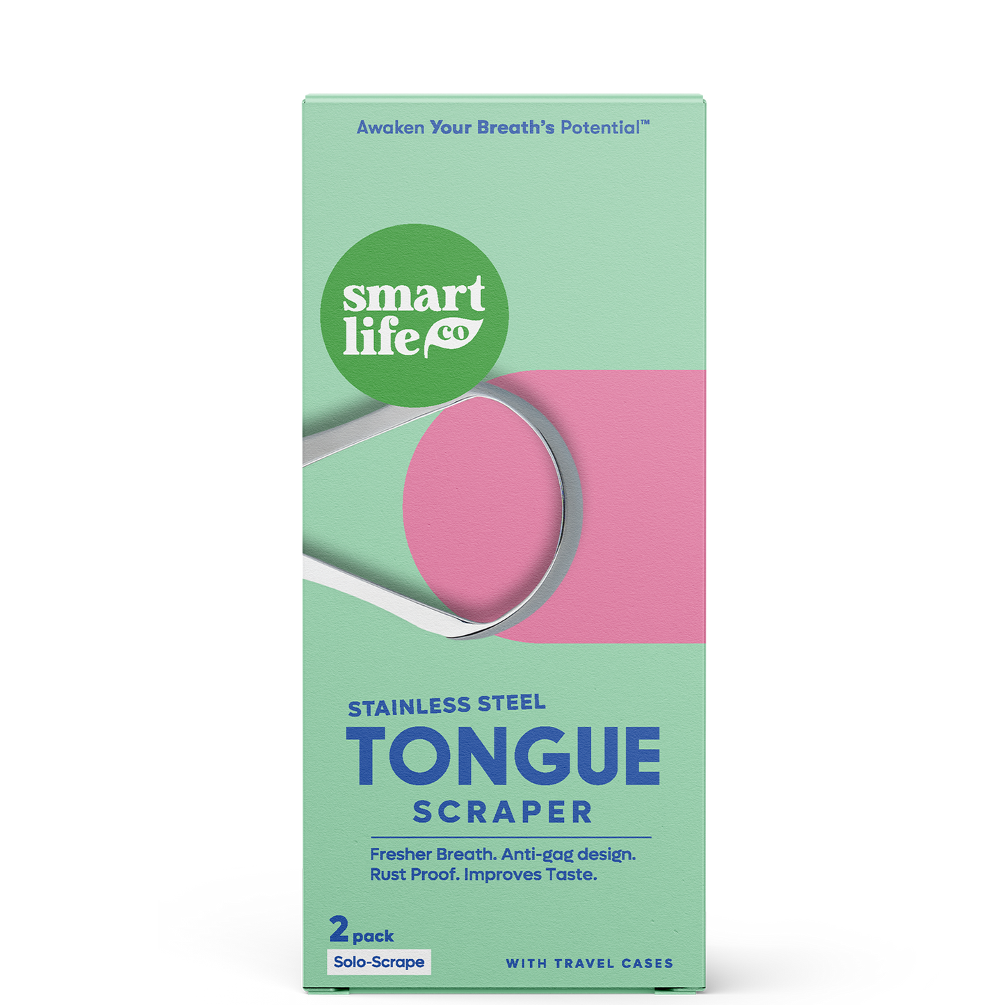 Stainless Steel Tongue Scrapers