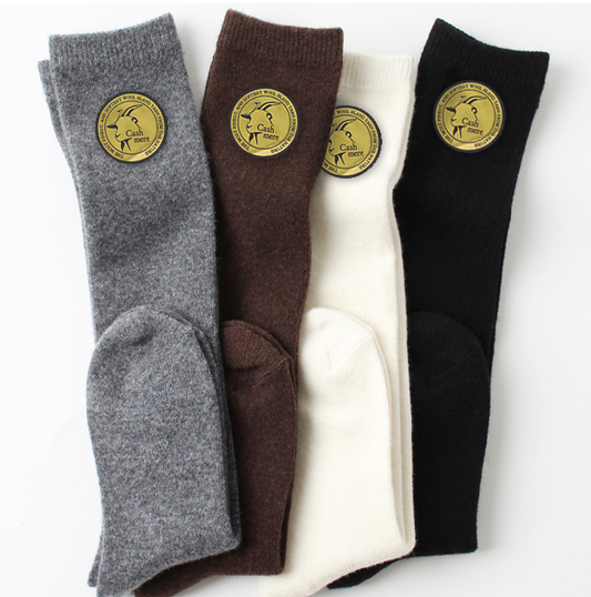 Womens  Cashmere Wool Knee Socks